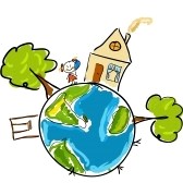 6397534-cute-illustration-of-earth-and-a-little-girl