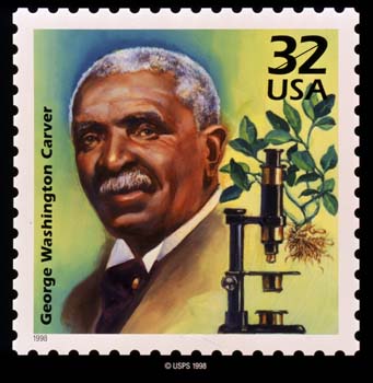George_Washingtons stamp_Carver_1998_stamp